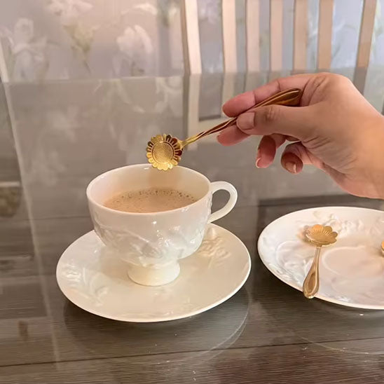 CuillĂšre a cafe pour expresso maison