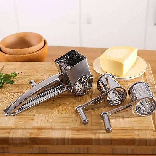 Râpe à fromage professionnelle inox
