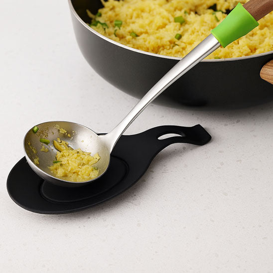 Repose cuillère compact pour un rangement rapide