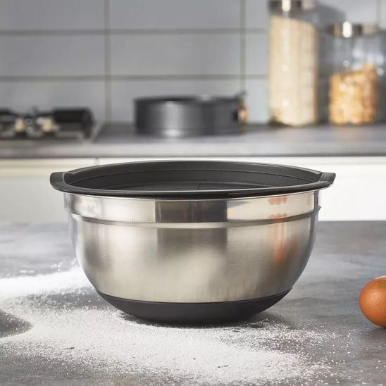 Saladier inox avec couvercle hermétique