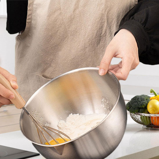 Saladier inox résistant et durable