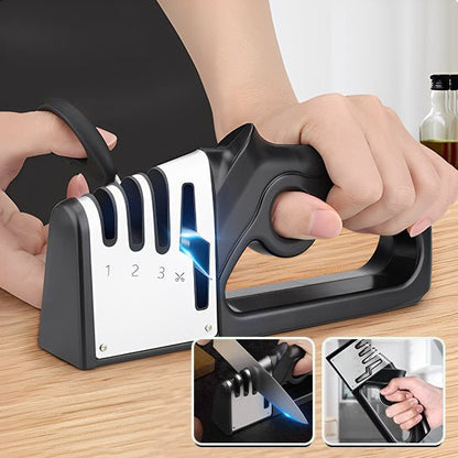 Affuteur de couteaux manche antiderapant securise