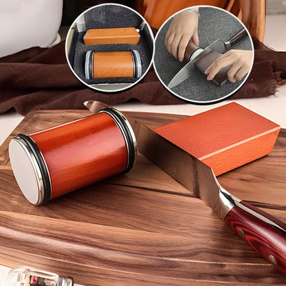 aiguiseur couteau professionnel bois