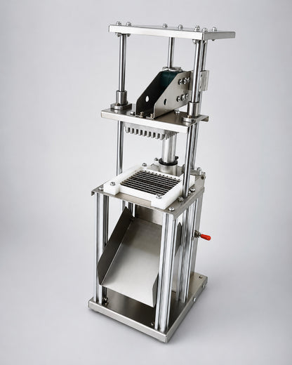 Coupe frites électrique inox vue de face