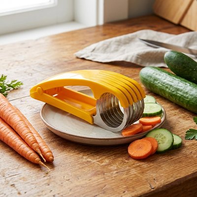 Coupe légumes avec légumes frais