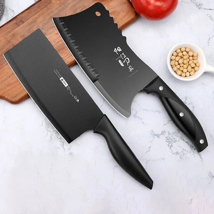 Couteau de cuisine professionnel lame noire