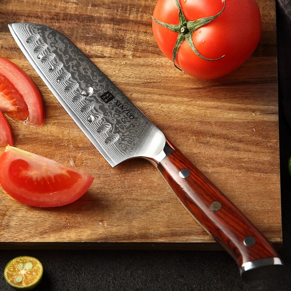 couteau japonais santoku authentique