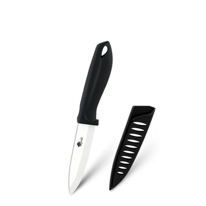 Couteaux de cuisine manche noir antiderapant