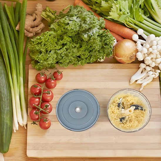 Hachoir cuisine compact pour recettes quotidiennes