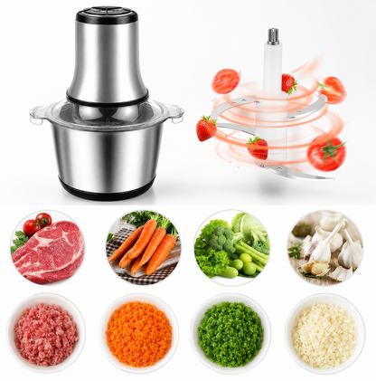 Hachoir électrique à viande spécial préparation familiale