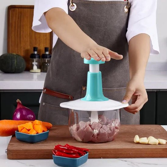 hachoir manuel pour découper des légumes frais