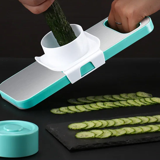 mandoline de cuisine compacte et réglable
