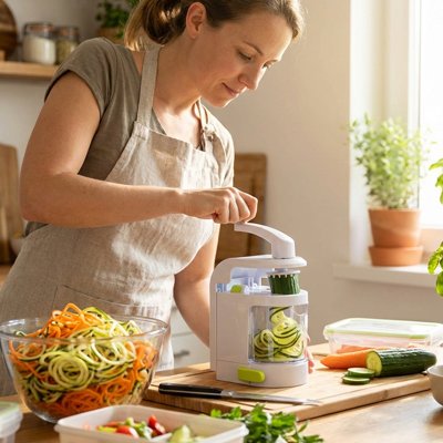 mandoline de cuisine manuelle coupe concombre carotte