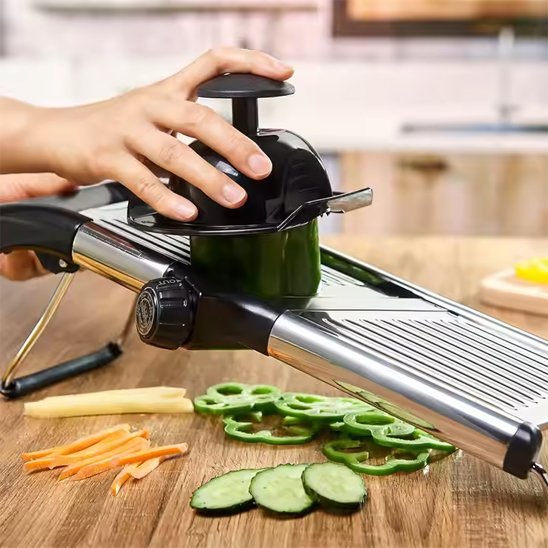 Mandoline japonaise inox réglable