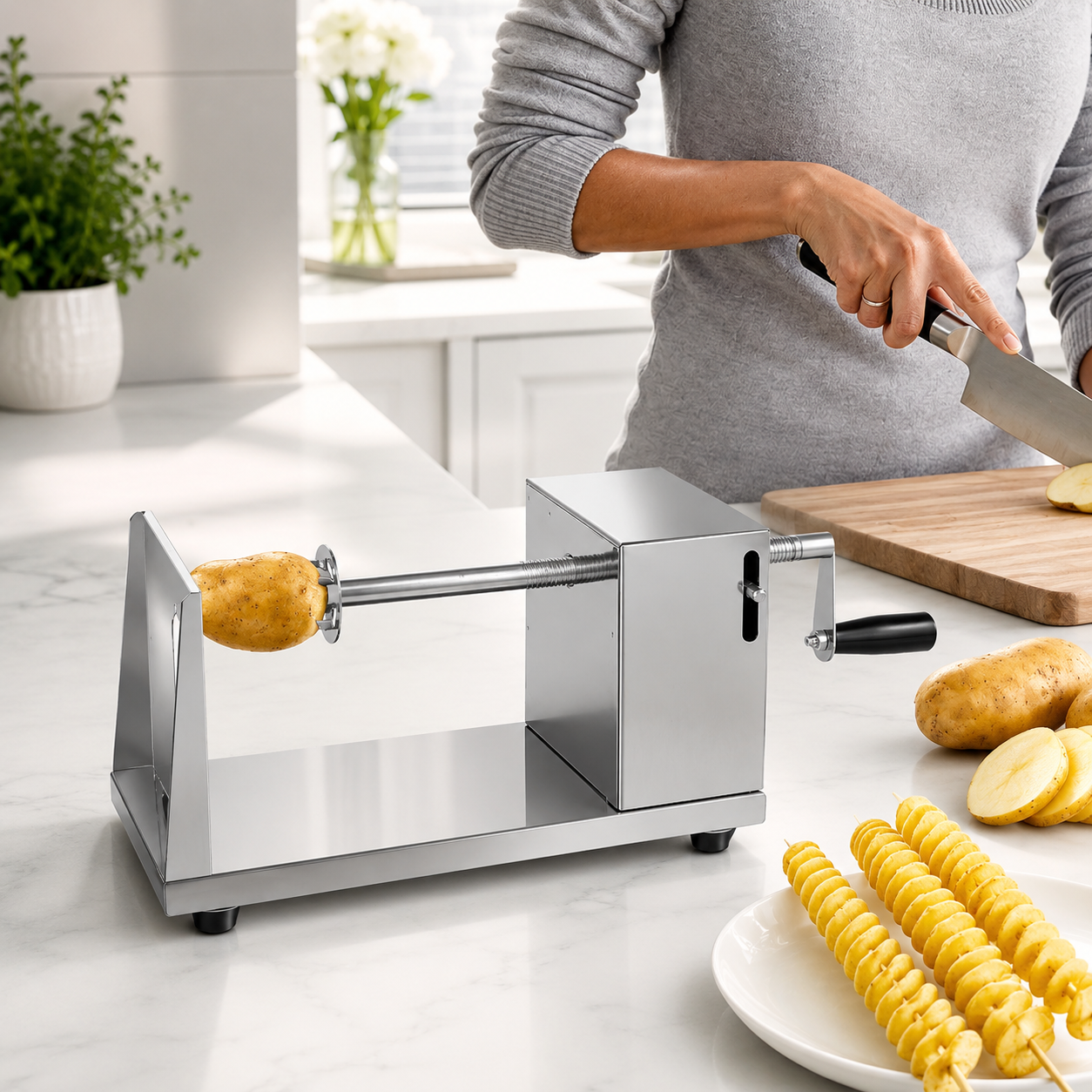 mandolines de cuisine à lames réglables