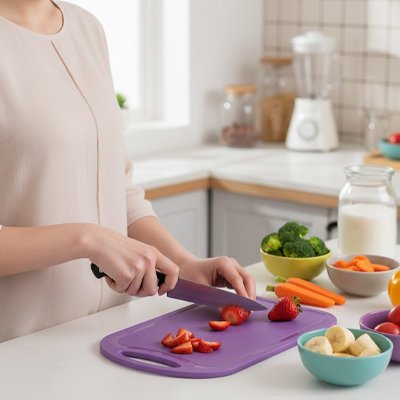 Planche a decouper antidérapante légumes
