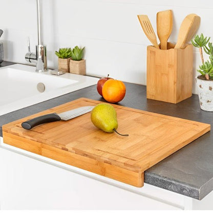 Planche à découper bois préparation aliments