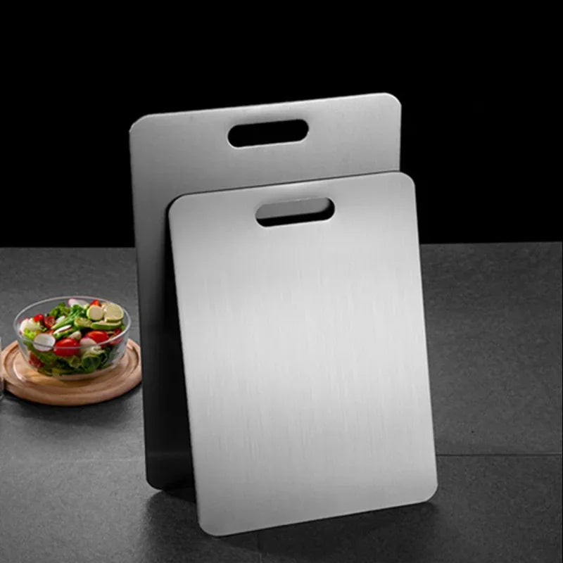 planche a decouper en inox grande surface alimentaire