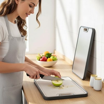 planche a decouper en inox utilisation cuisine