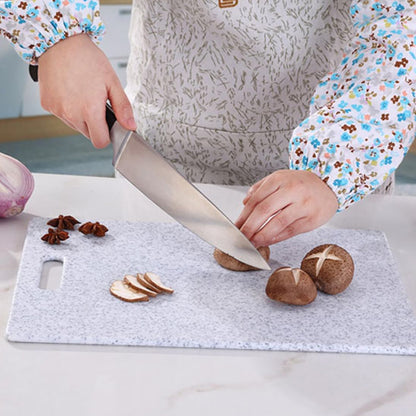 planche à découper style marbre