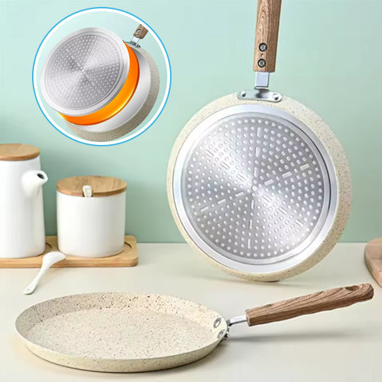 Poêle à crêpe pour des crêpes dorées et moelleuses