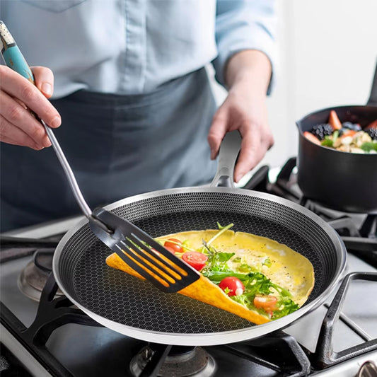 Poêle crêpe avec grande surface de cuisson
