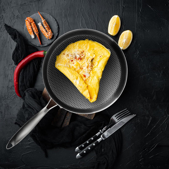 Poêle crêpe plate et lisse