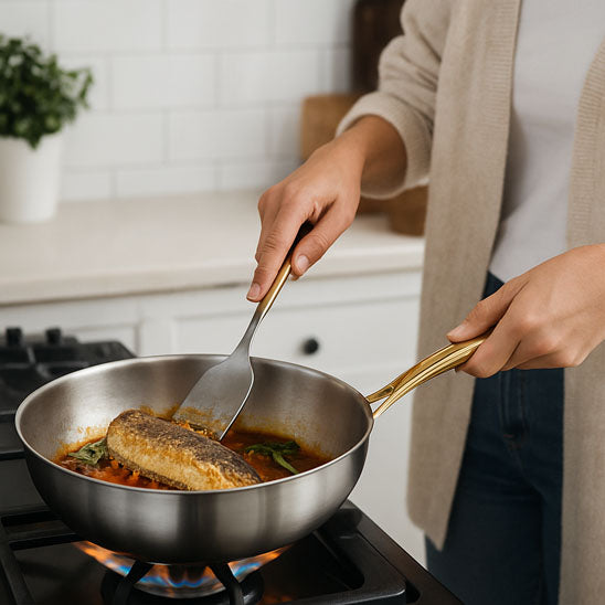 Poêle multifonction pour la cuisine