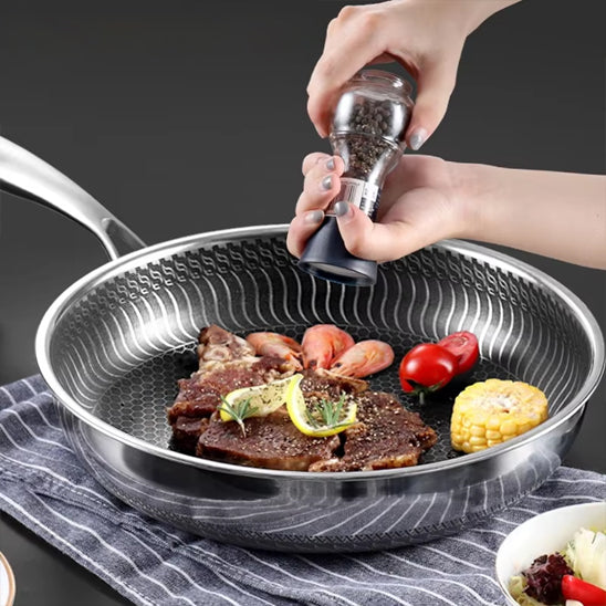 Poêle wok pour cuisine asiatique