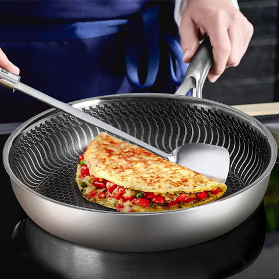 Poêle wok grande capacité