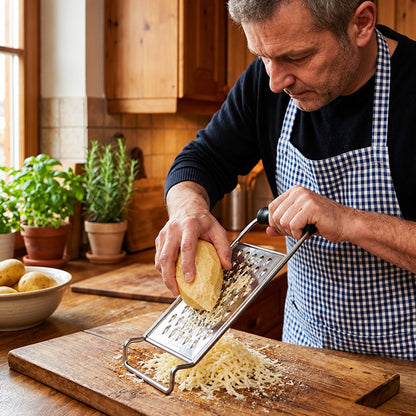 Rape a parmesan avec fromage râpé