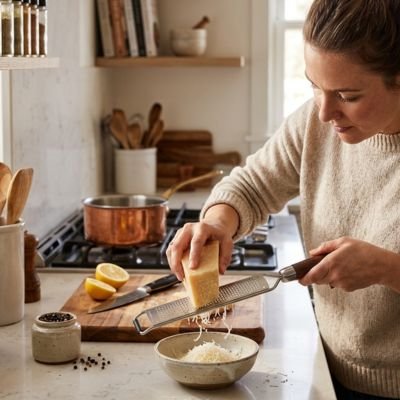 Rape a parmesan avec préparation maison