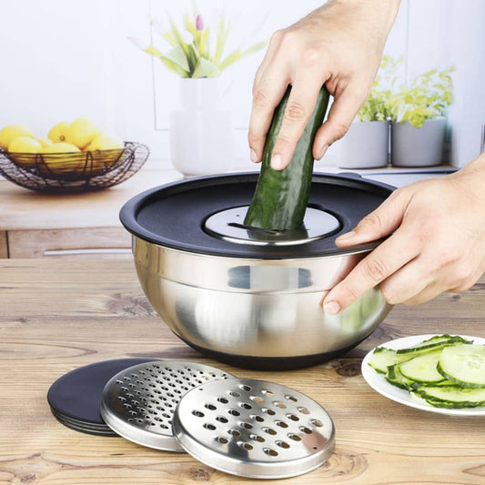 Saladier au design ergonomique