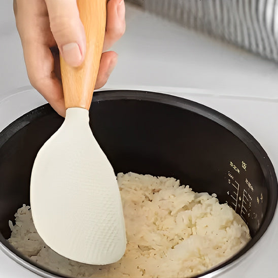 spatule en bois bambou